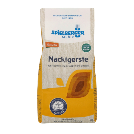 Nacktgerste, BIO, Spielberger Mühle, 1kg